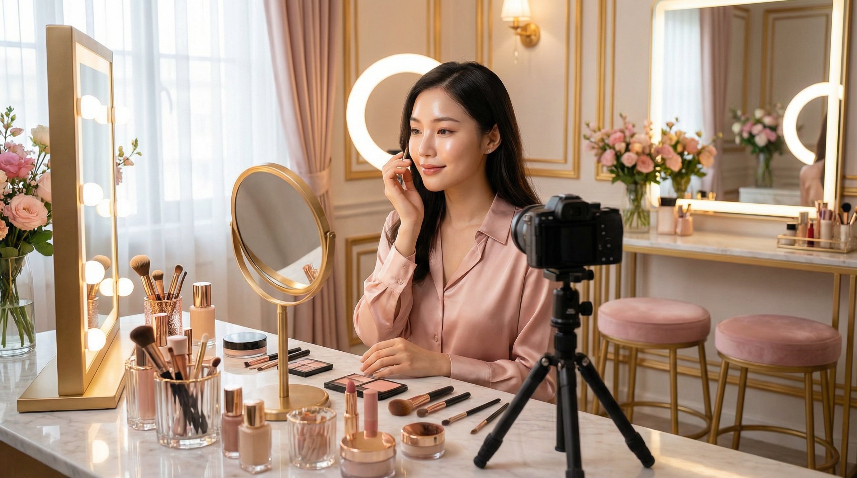 17c一起草美妆视频教程